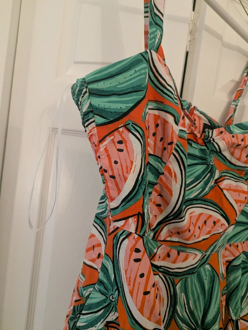 Unique Vintage Hell Bunny Watermelon Sundress
